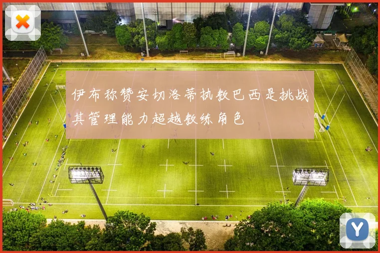 伊布称赞安切洛蒂执教巴西是挑战其管理能力超越教练角色